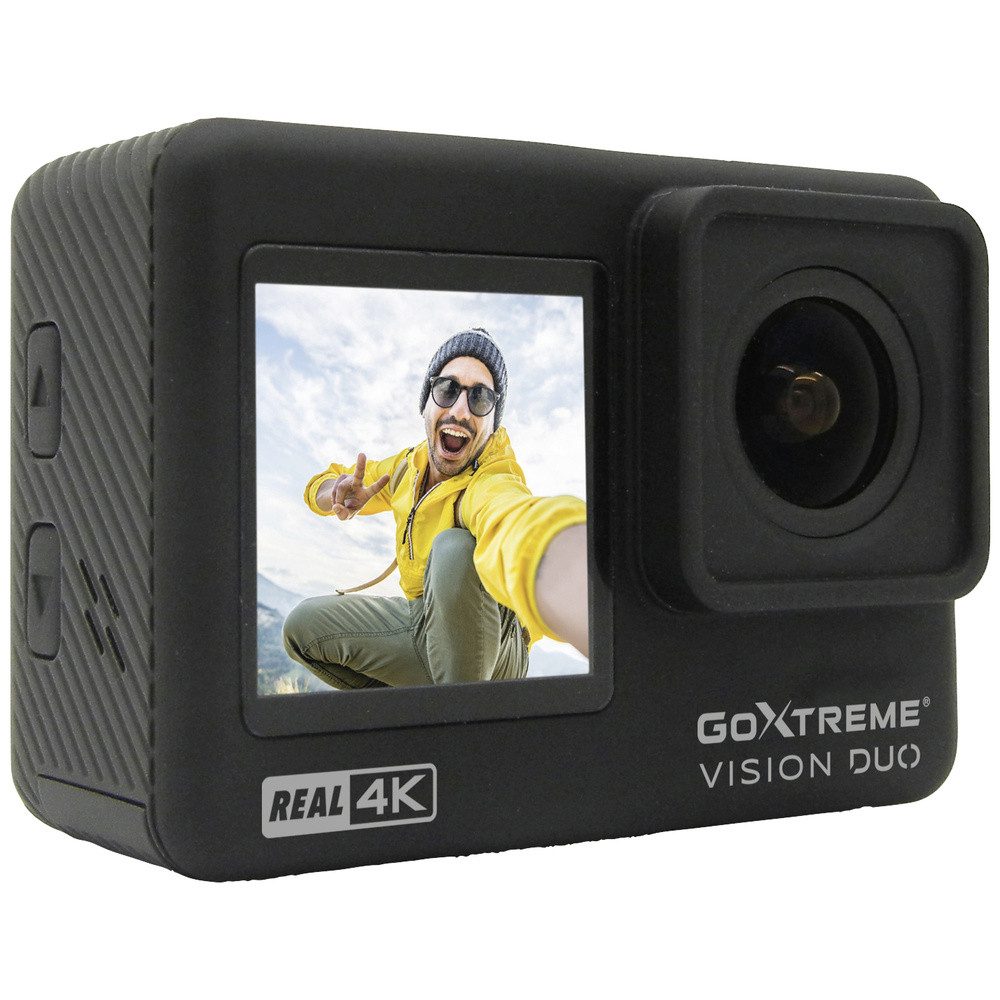 GoXtreme GoXtreme GoXtreme Vision Duo 4K Action Cam 4K, Dual-Display, Spritzwas Action Cam