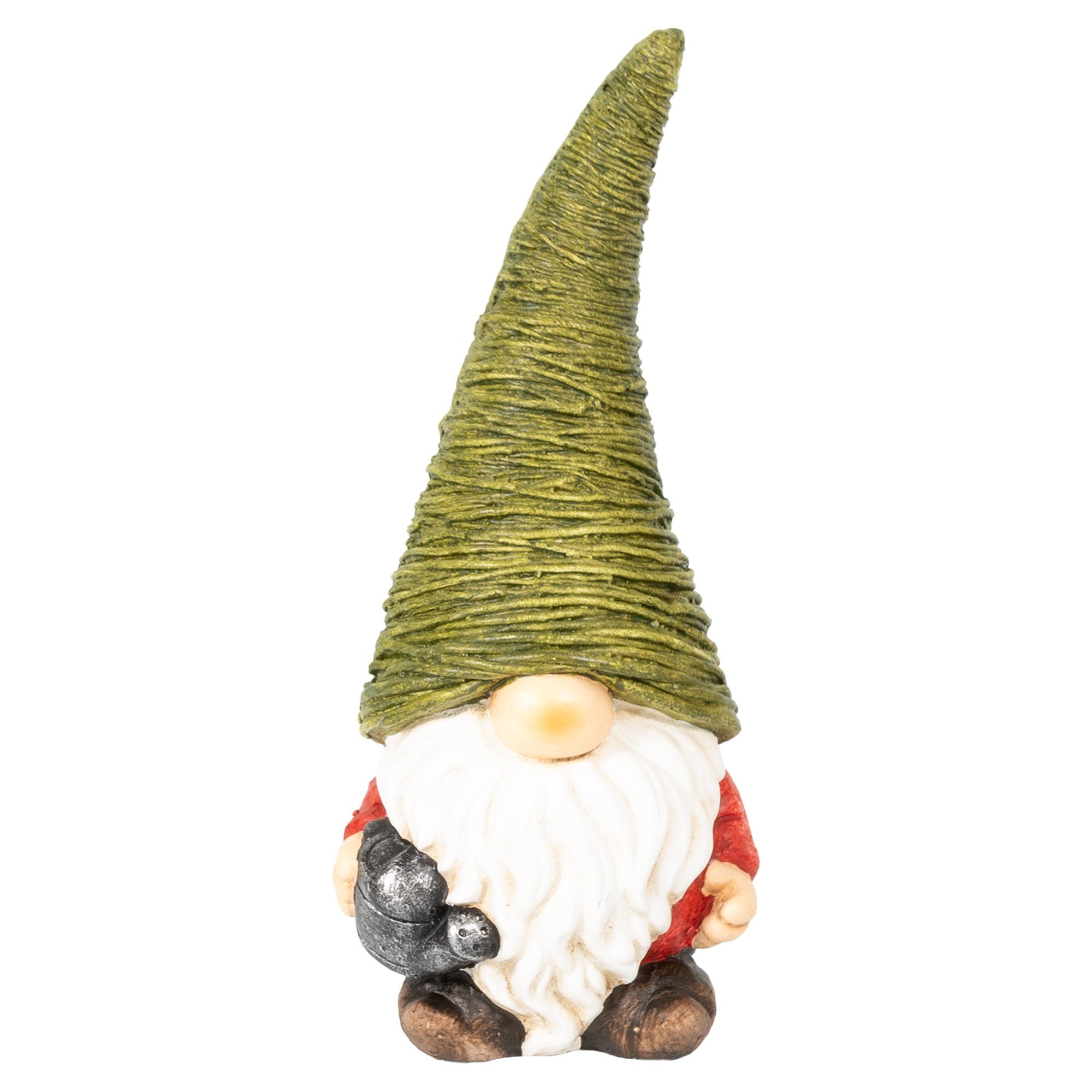 Lemodo Wichtel Gnome aus Magnesia, Gartendeko für Innen und Außen grün