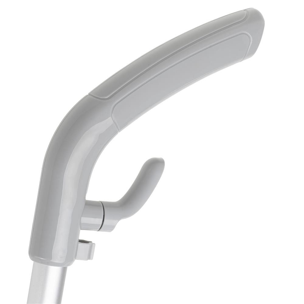 ADLER EUROPE Dampfreiniger AD 7068 Dampfmopp für Hartböden und Teppiche, Bodenreiniger, Heißdampf, 1300 W, Wischmopp ohne Chemie, Steam Mop, Laminat, Fliesen, Parkett weiß, grau