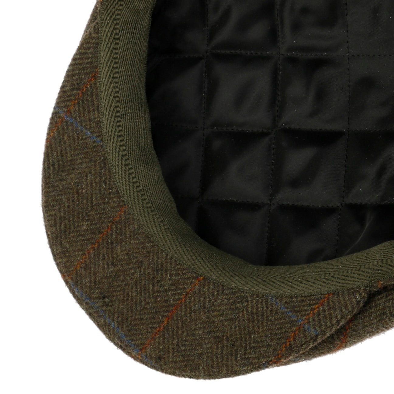 Lipodo Flat Cap (1-St) Schirmmütze mit Schirm, Made in Italy