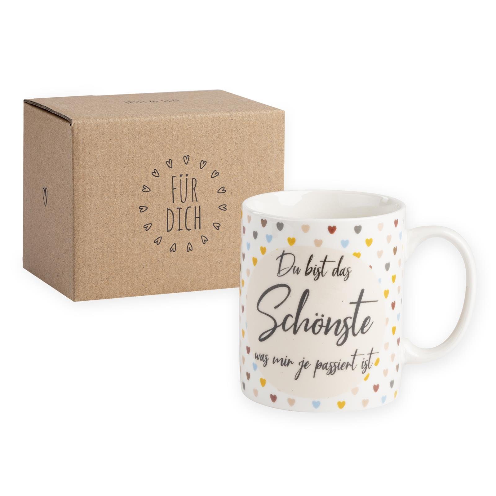 ILP Tasse Kaffeetasse für mit deinen Spruch Schatz