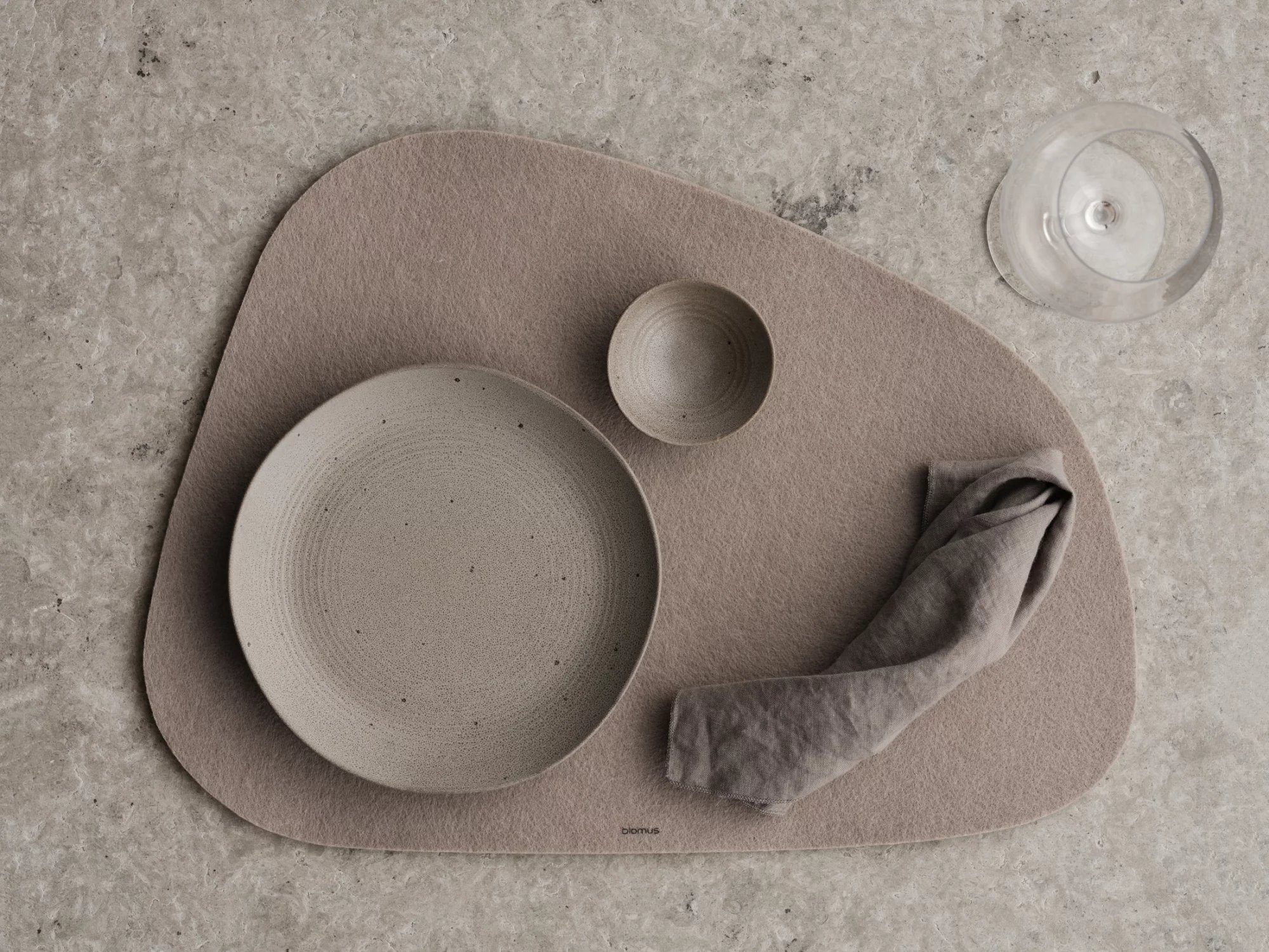 blomus Platzset -LAGONA- Design Tischset aus Filz: Funktionale Aufwertung v günstig online kaufen