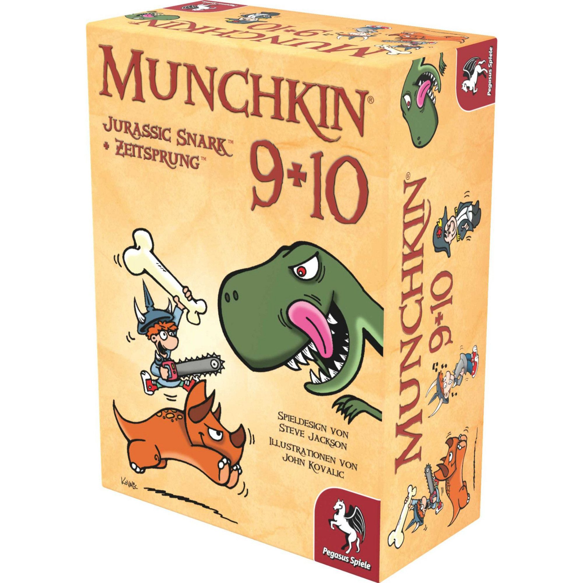 Pegasus Spiel Pegasus Munchkin 9+10, Kartenspiel, (Erweiterung)