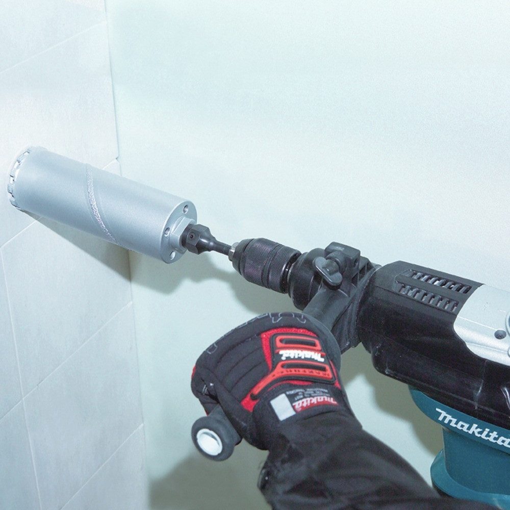 Makita Bohrhammer, max. 630 U/min, Kombihammer SDS-PLUS, HR3210FCT, 850 W, 32 mm im Transportkoffer