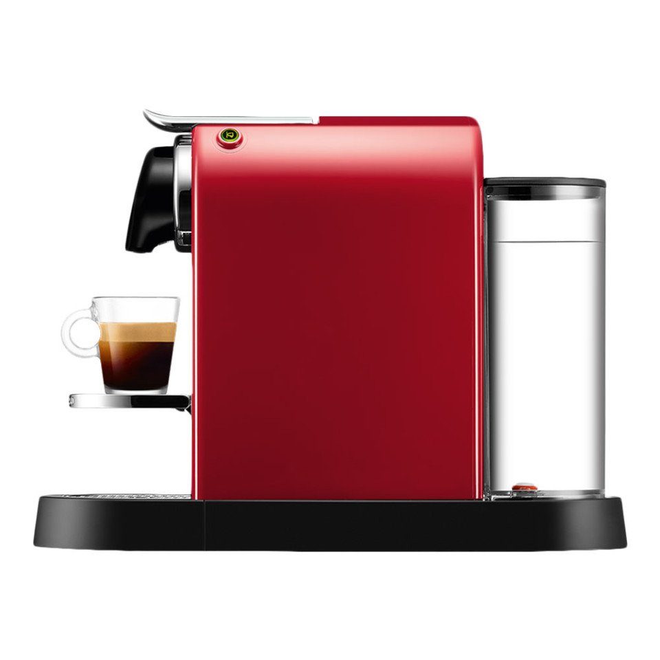 Kaffeemaschine Nespresso Kapselmaschine Nespresso Citiz Cherry Red