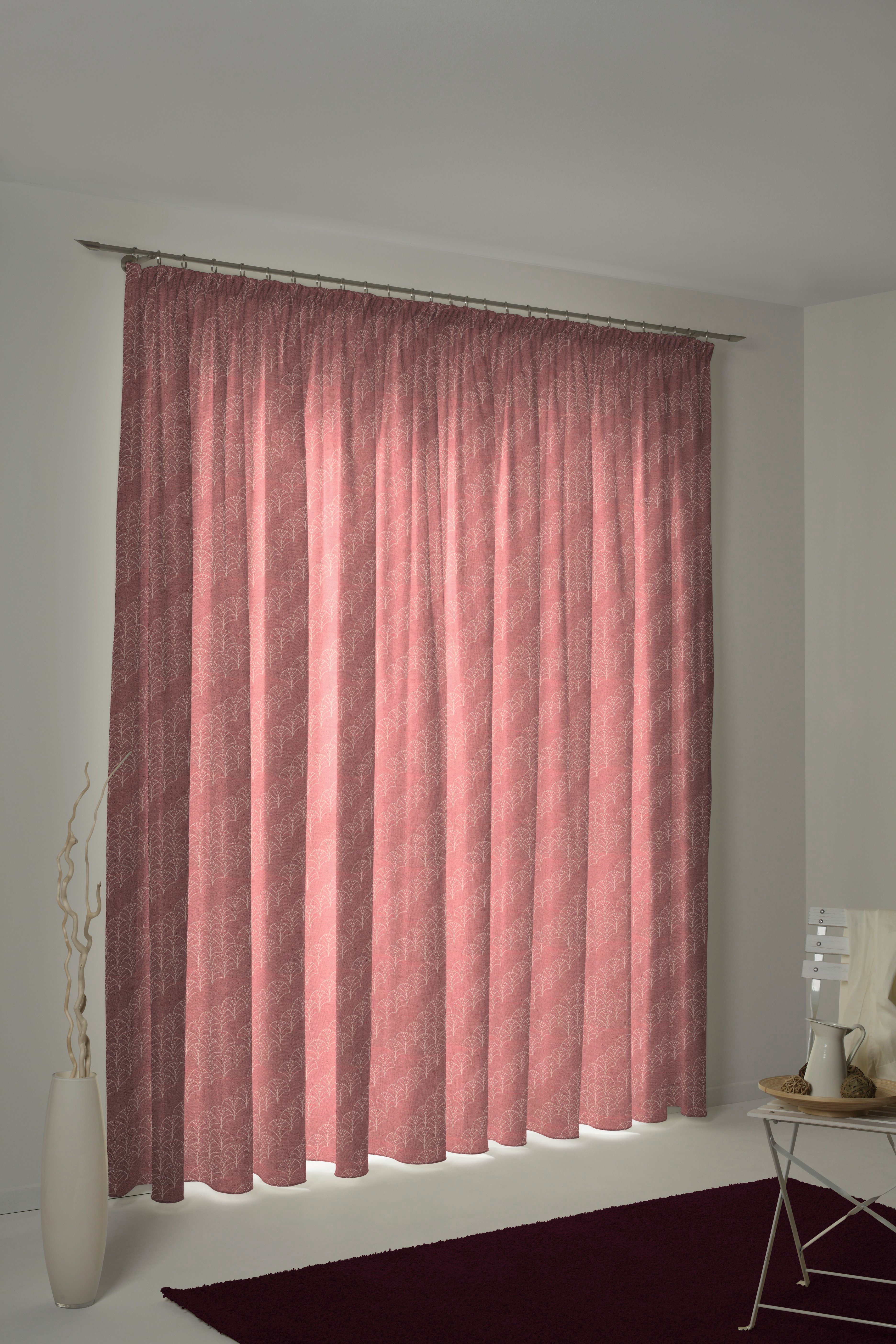 Adam Vorhang Argentinian Criolla Light (1 St), Kräuselband, blickdicht, Jacquard, aus 100% Bio-Baumwolle