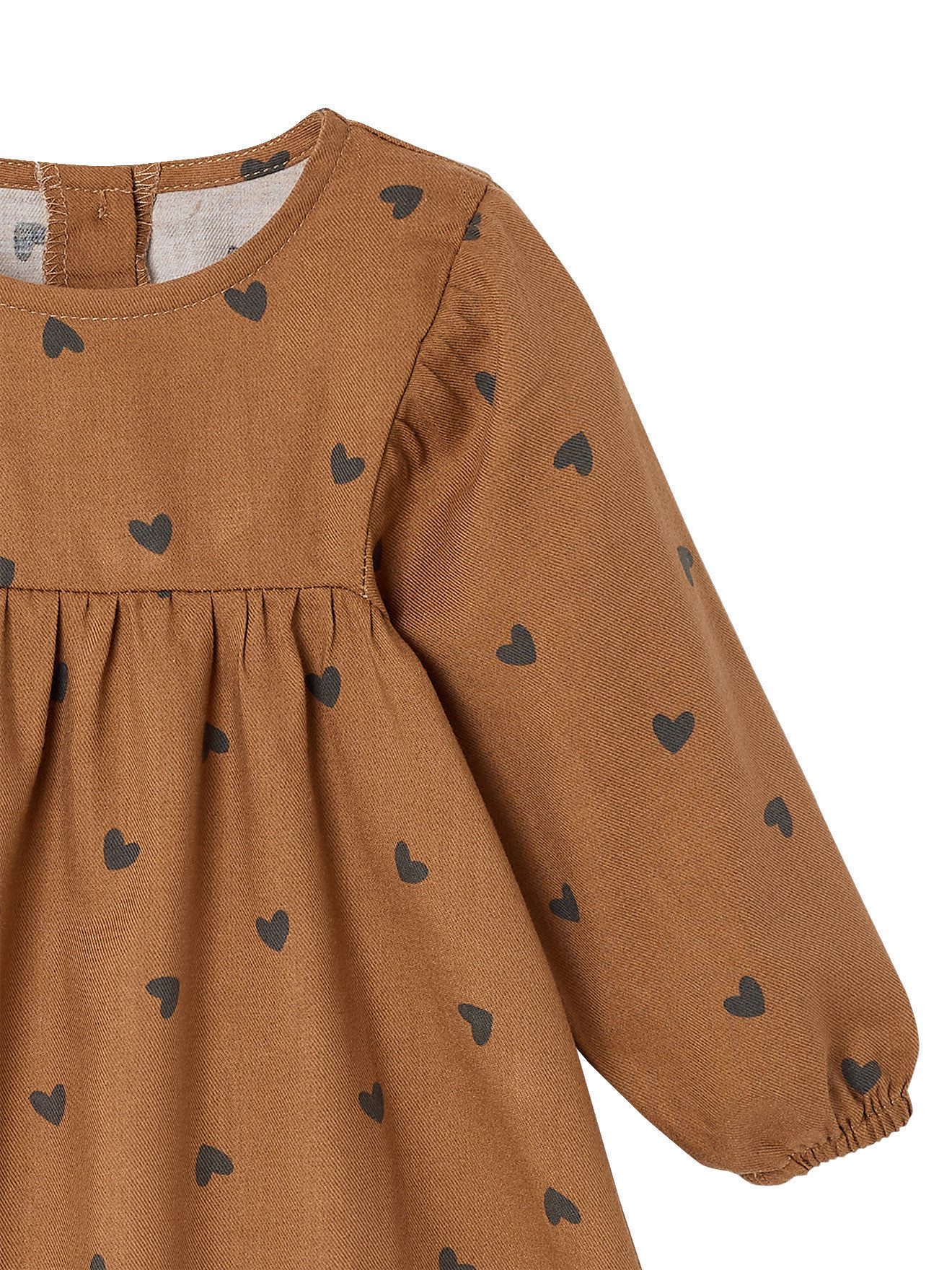 vertbaudet Minikleid Baby Kleid mit Allover-Print – Bild 3 von 5