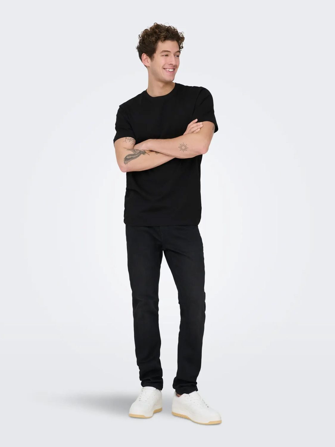 ONLY & SONS T-Shirt ONSMAX (Set) zeitloses Basic-T-Shirt, normal geschnitten im 2er Sparpack