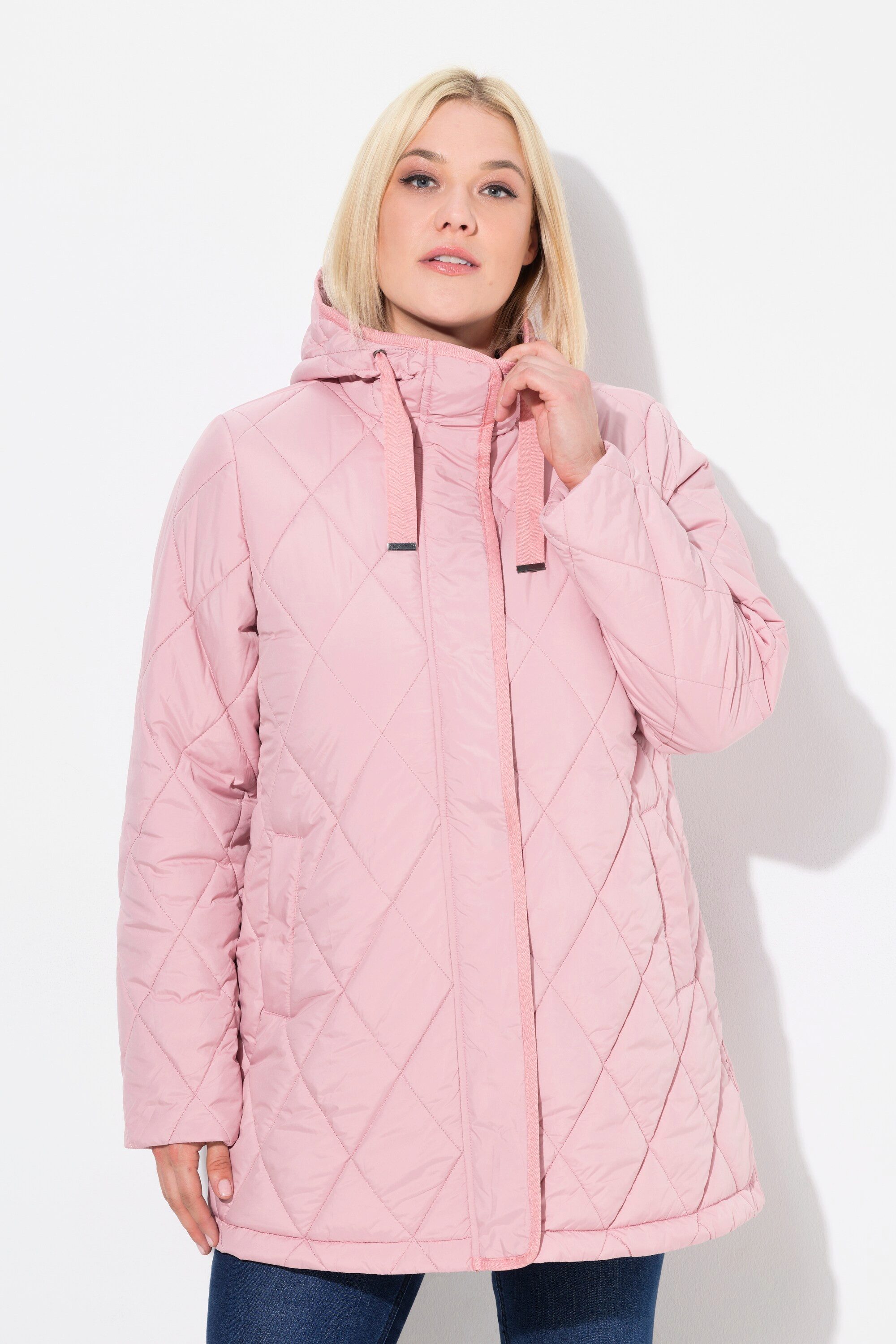 Ulla Popken Parka HYPRAR Funktions-Steppjacke wasserabweisend Kapuze günstig online kaufen