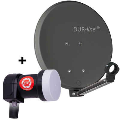 DUR-line DUR-line DSA 40 A + +Ultra Single LNB - 1 Teilnehmer Set Sat-Spiegel