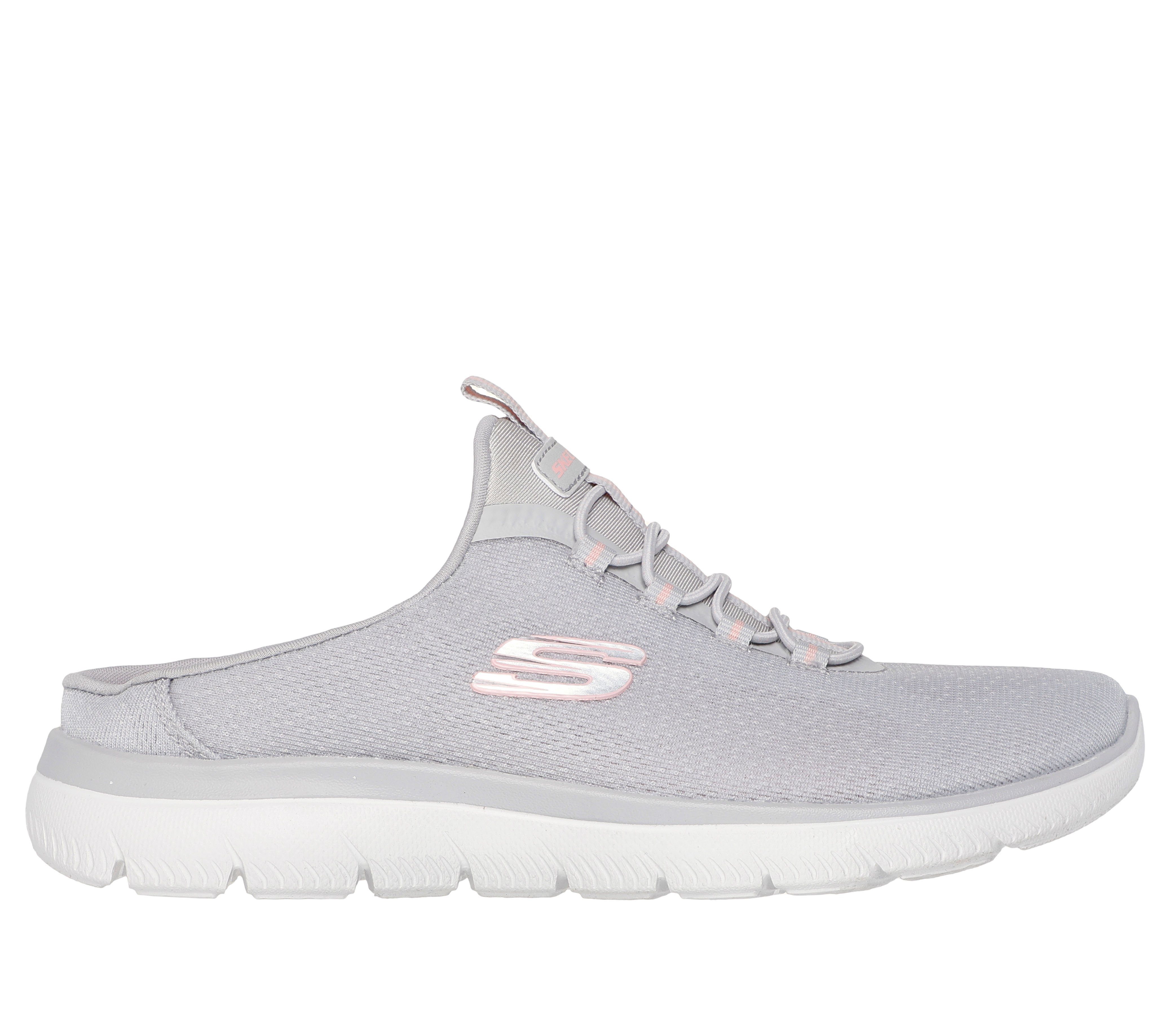 Skechers SUMMITS-SIMPLY SWEET Sabot Freizeitschuh, Sommerschuh, Hausschuh mit weicher Innensohle