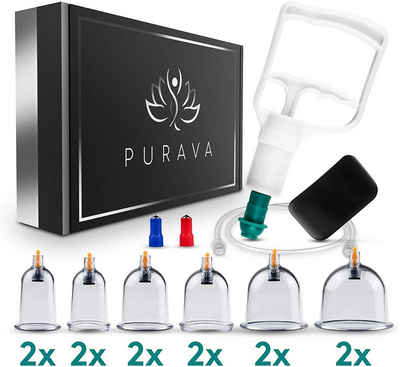 Purava 3D-Drucker-Stift Schröpfe-Set (12 Stück), inkl. e-Book mit illustrierten Anleitungen und Erklärungen