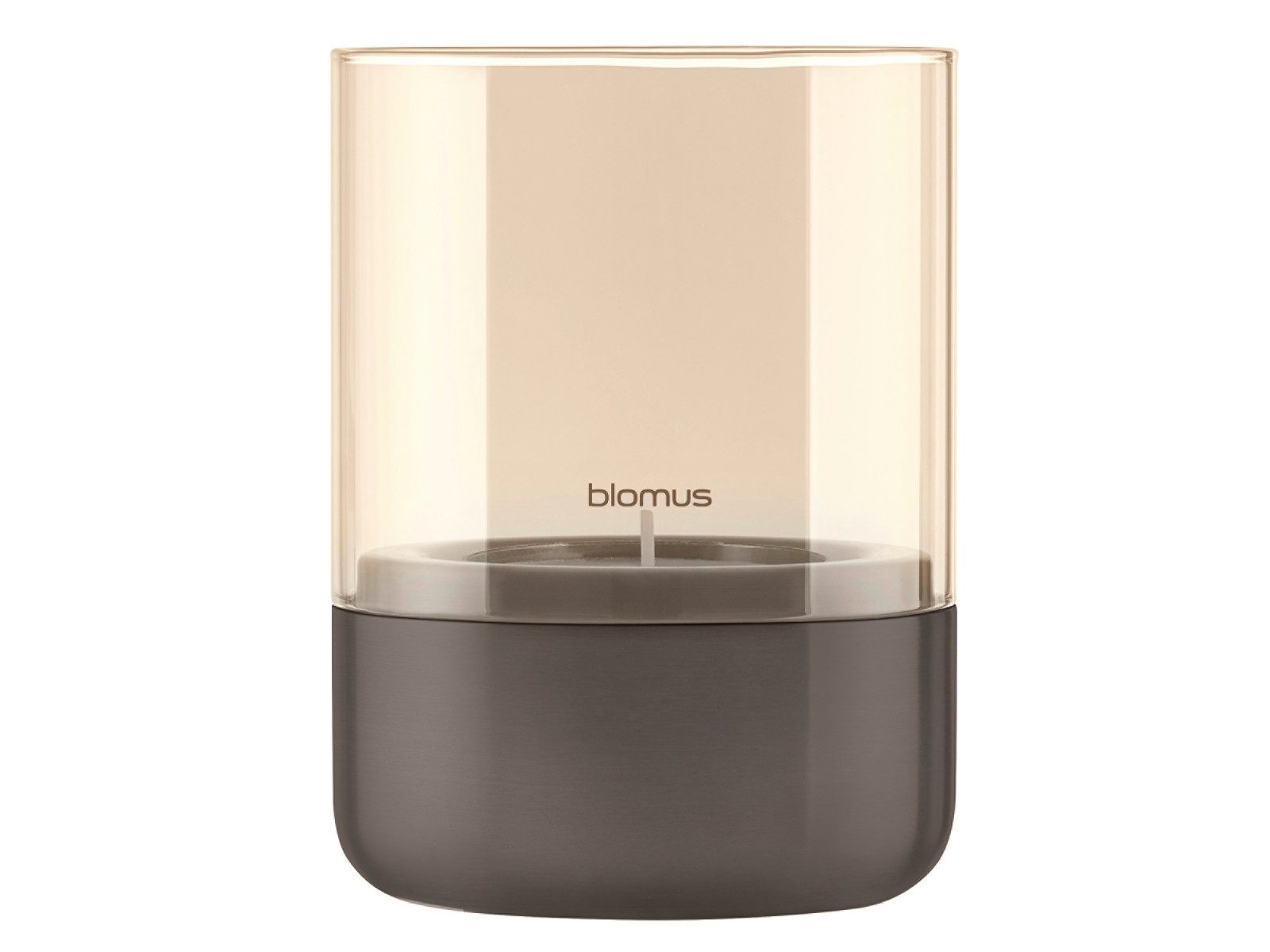 blomus Windlicht CALMA Windlicht burned metal S 10cm
