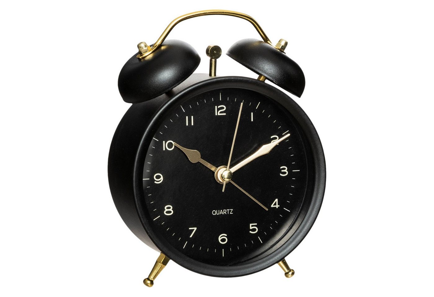 Atmosphera Créateur d'intérieur Uhr Wecker mit goldenen Uhrzeigern