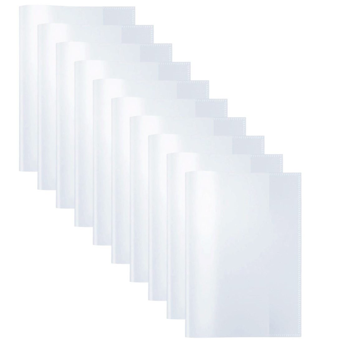 HERMA Buch-Hülle Schoner für Spiral-und Schnellhefter transparent DIN A4 250 x 323 mm, strapazierfähigem Polypropylen (PP)