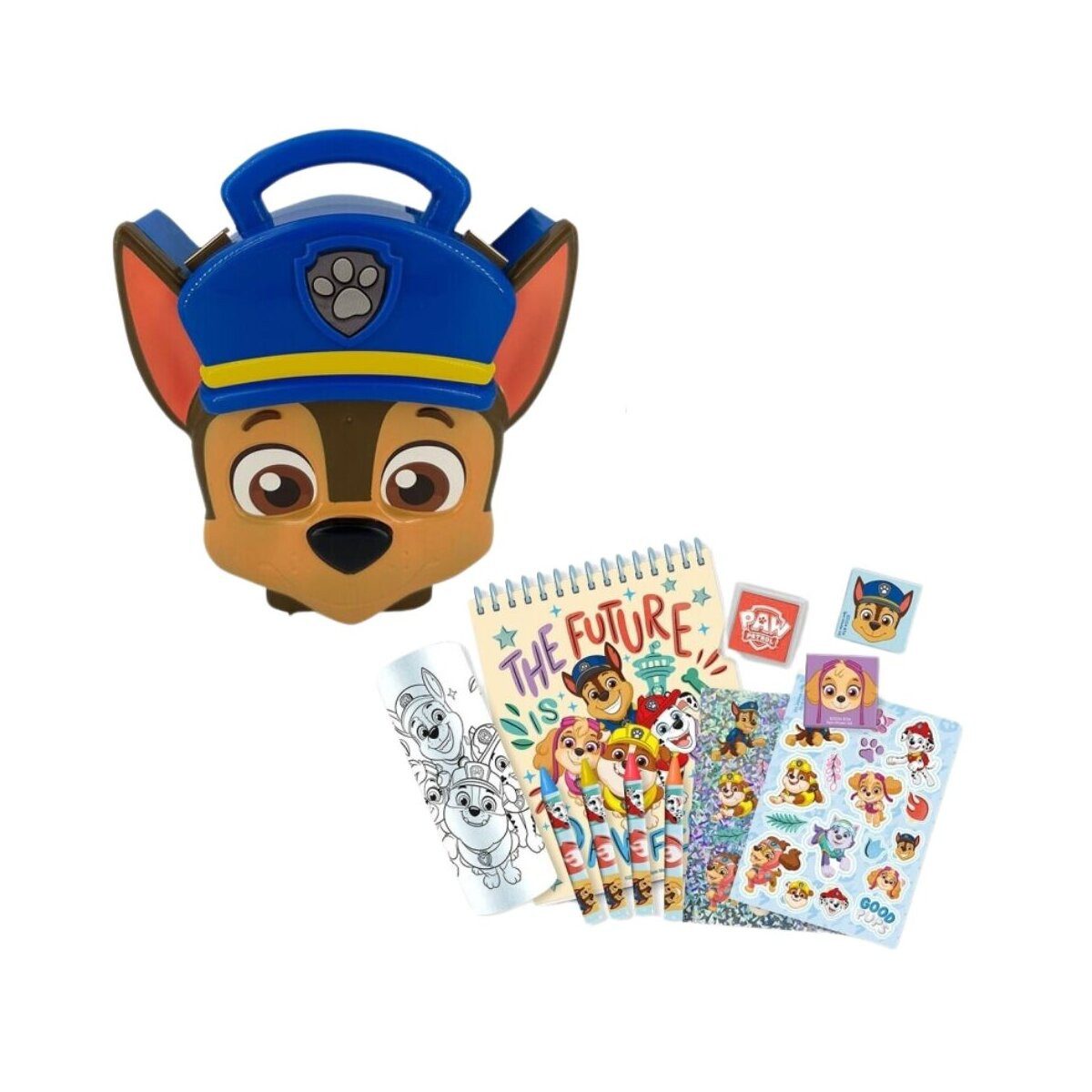 PAW PATROL Kreativset Paw Patrol Kreativ Koffer Chase Zeichen und Malset
