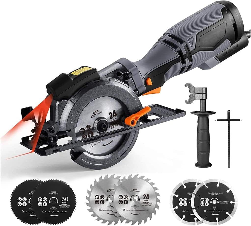 DOVAMAN Handkreissäge mit Laser, 710W 115mm, günstig online kaufen