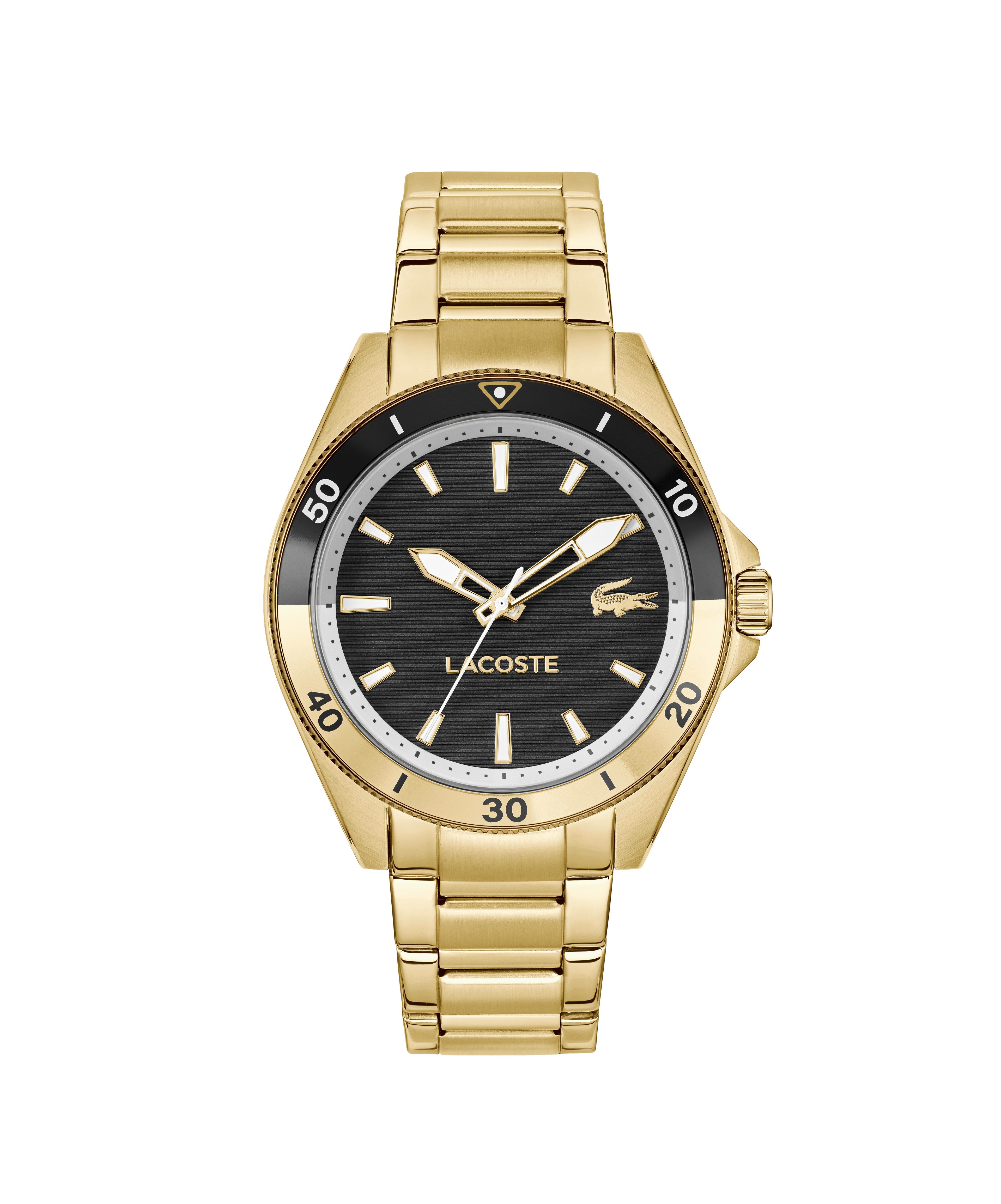 Lacoste Quarzuhr MAINSAIL 2011459, Armbanduhr, Herrenuhr, Edelstahlarmband, analog