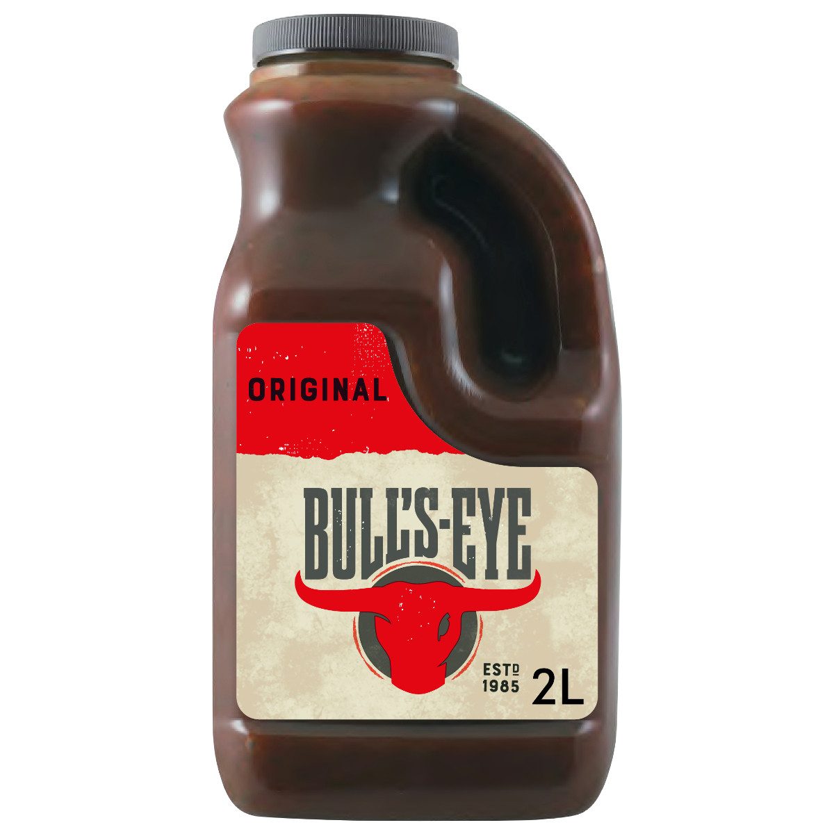 BULL'S-EYE Saucen, Bulls Eye Barbecue Grillsauce Original mit Raucharoma 2000ml
