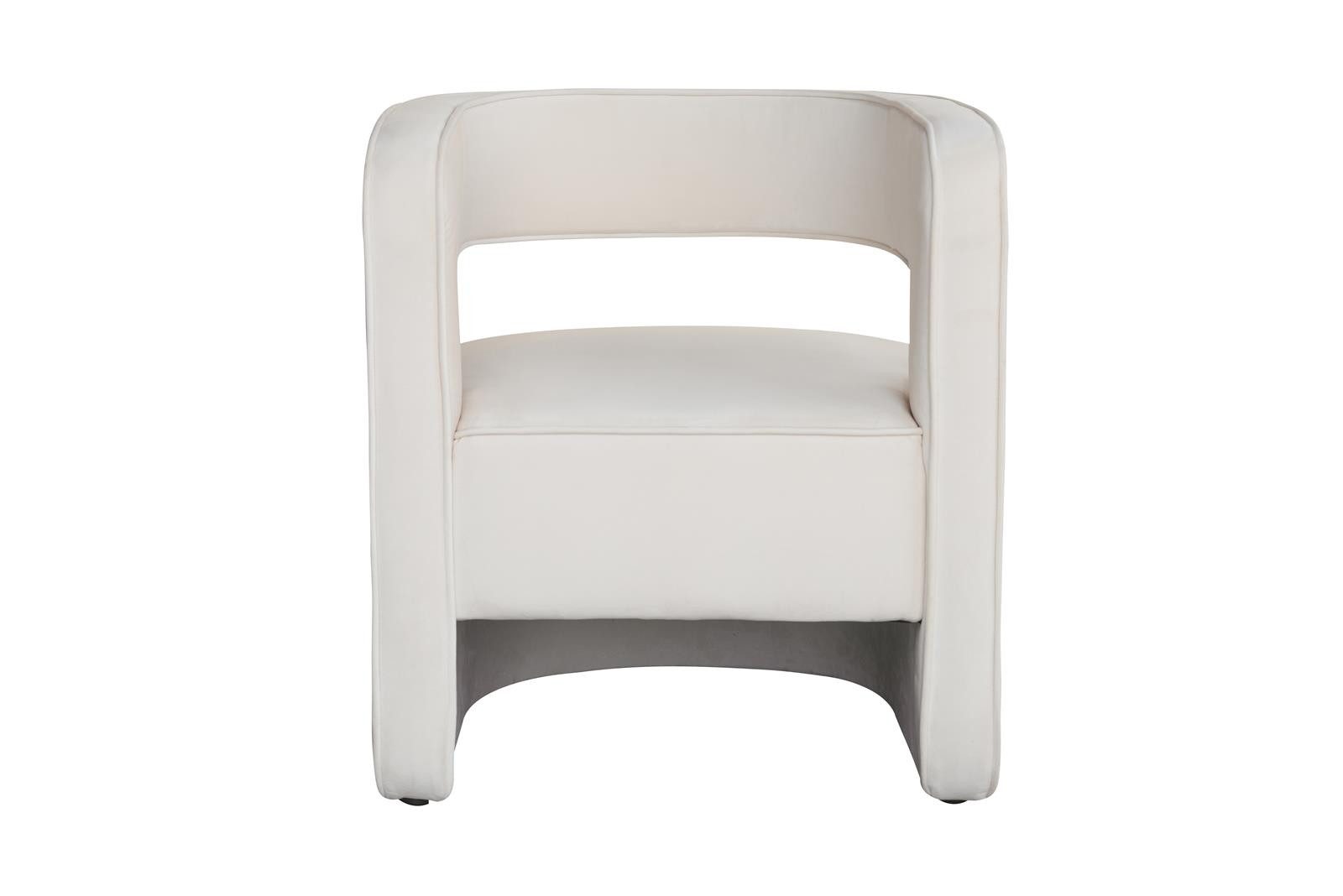 Qiyano Sessel Moderner Lounge-Sessel Weiß - günstig online kaufen
