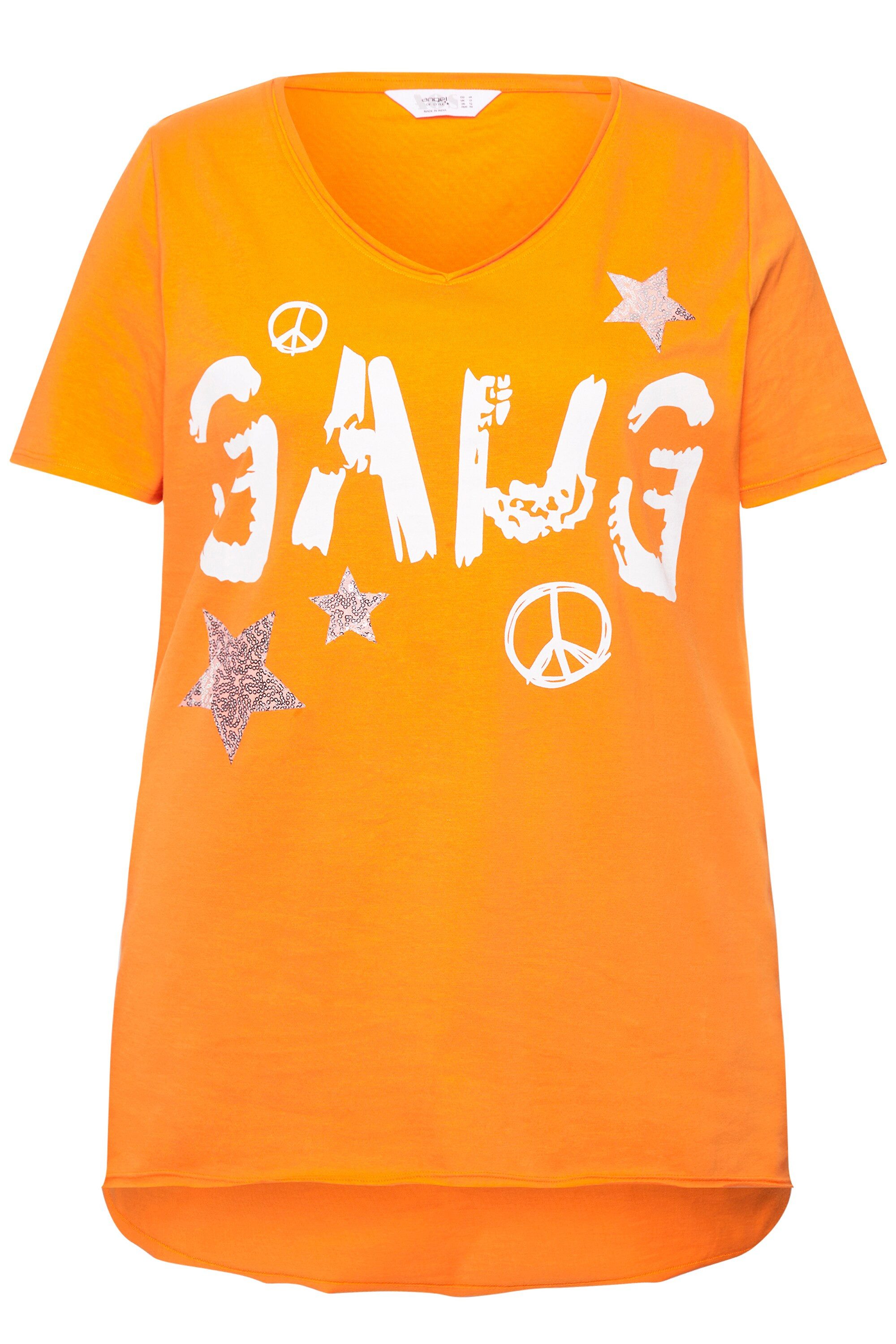 Angel of Style T-Shirt T-Shirt A-Linie "Gang"-Schriftzug günstig online kaufen