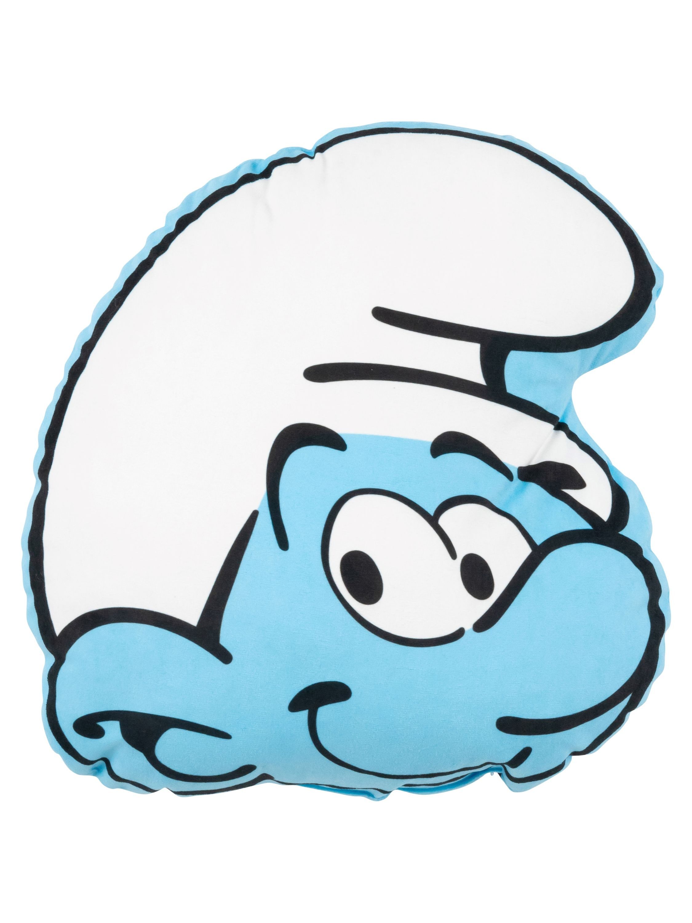 United Labels® Dekokissen Die Schlümpfe Kissen Plüsch Zierkissen Kopfkissen günstig online kaufen