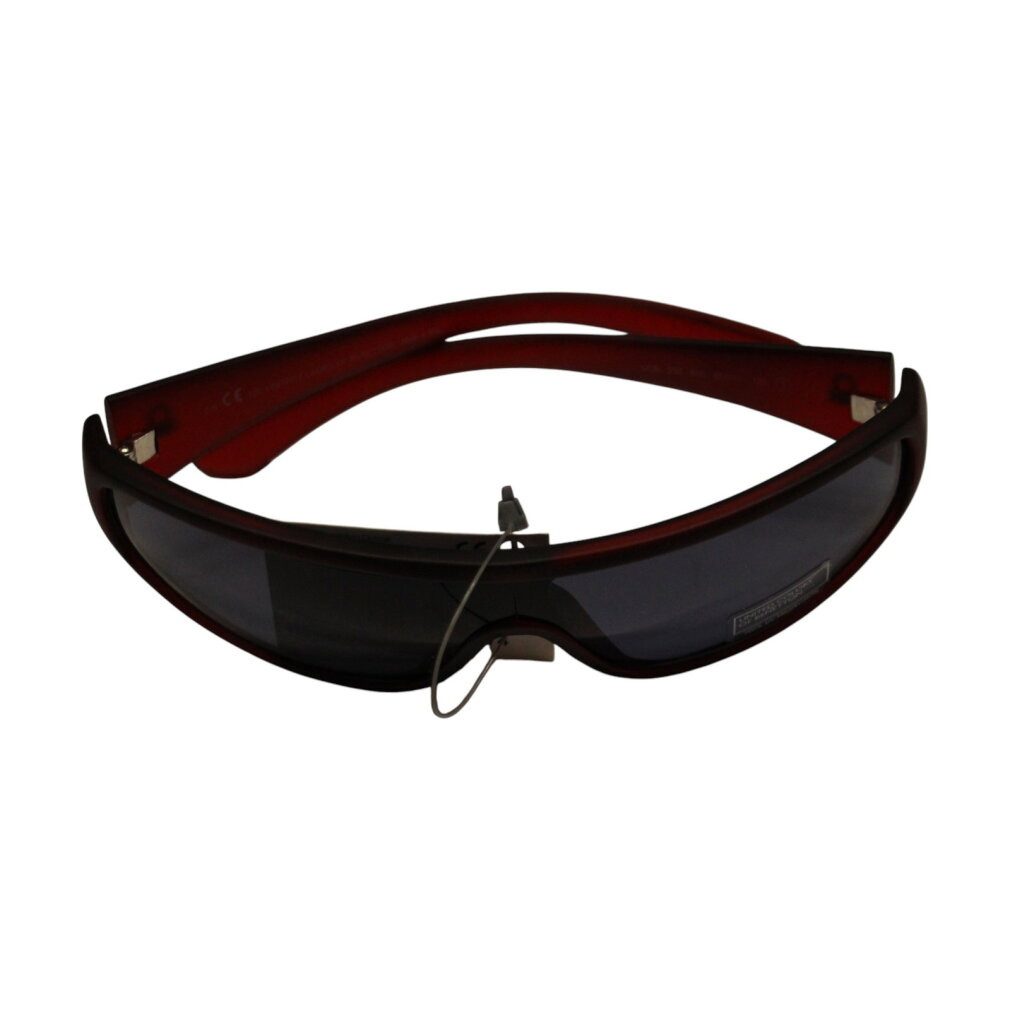 United Colors of Benetton Sonnenbrille Vereinigte Farben der Sonnenbrille Rot Wraparound Unisex