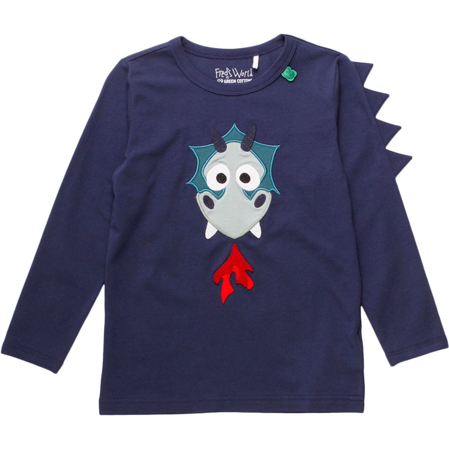 Fred's World by GREEN COTTON Langarmshirt Fred’s World by Green Cotton Langarmshirt Drache