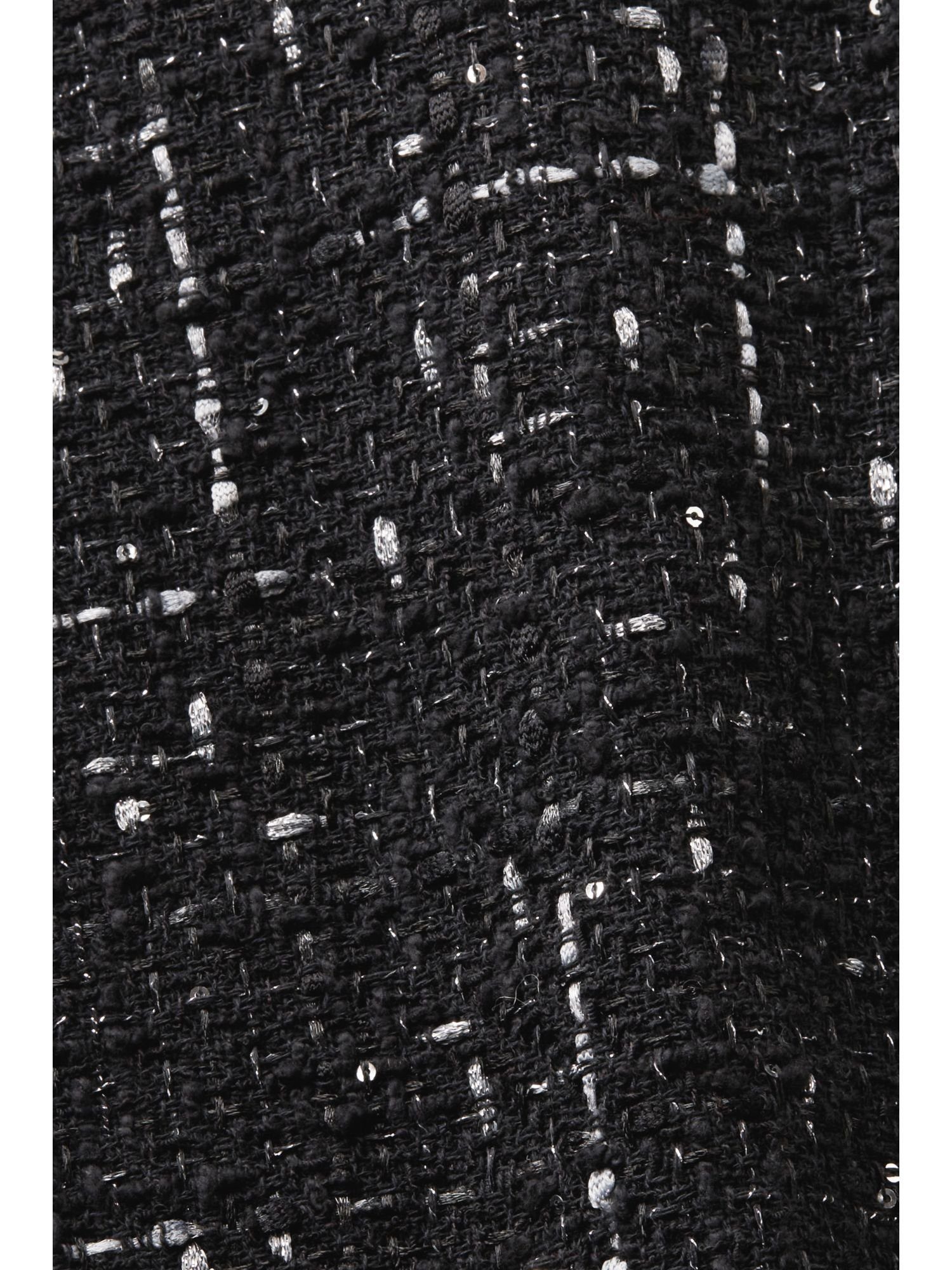 im Strickjacke (1-tlg) Bouclé-Jacke Cropped-Design Collection Esprit