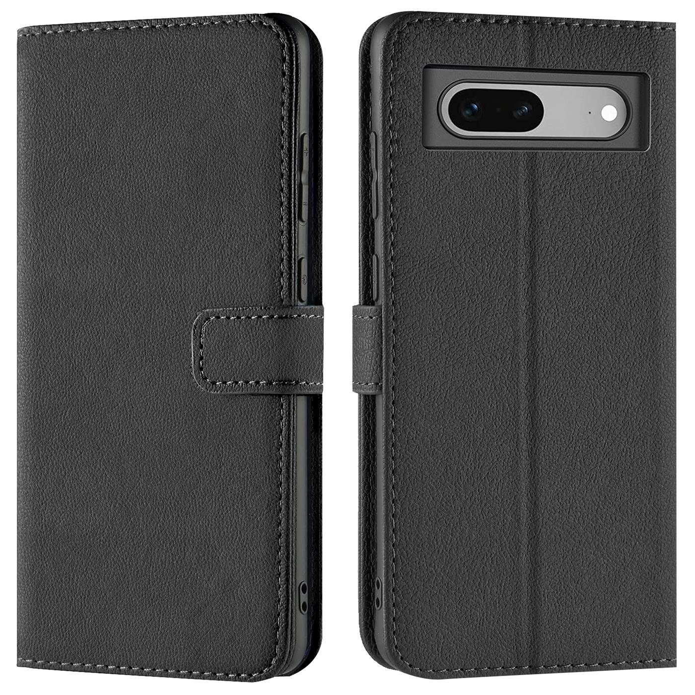 CoolGadget Handyhülle Wallet Klapp Tasche Book Case für Google Pixel 7 6,3 Zoll, Hülle Klapphülle Flip Cover Etui Schutzhülle