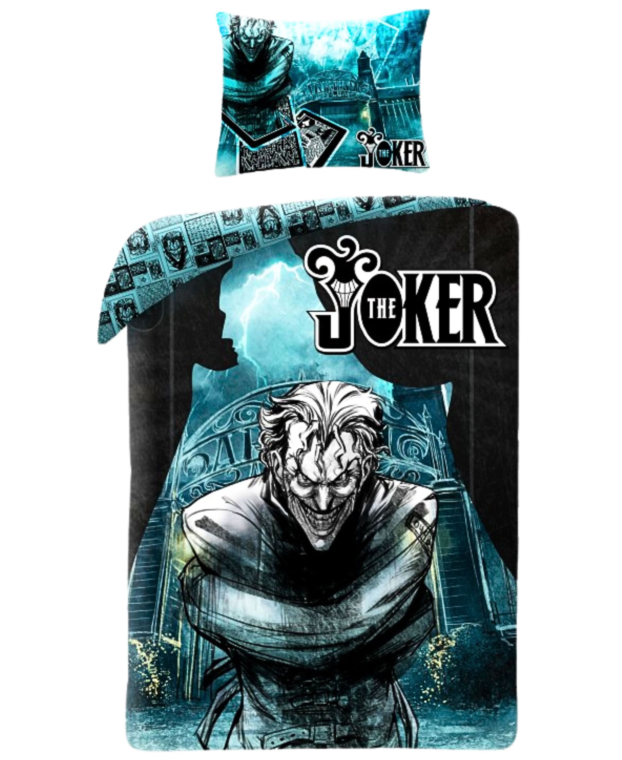 DC Comics Bettwäsche The Joker, Baumwolle, 2 teilig, Wendebettwäsche 135-14 günstig online kaufen