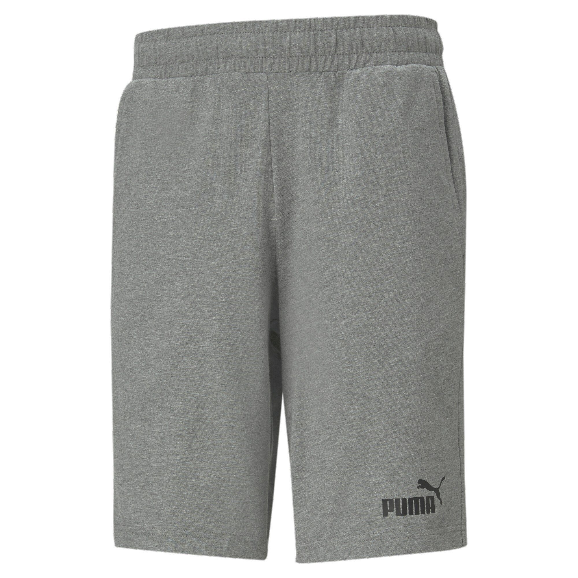 PUMA Sporthose Essentials Jerseyshorts Herren Medium Gray Heather