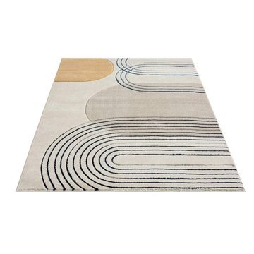 Läufer BONITO 7157, Carpet City, rechteckig, Höhe: 11 mm, Flachflor, Hochtief-Muster/ 3D-Effekt