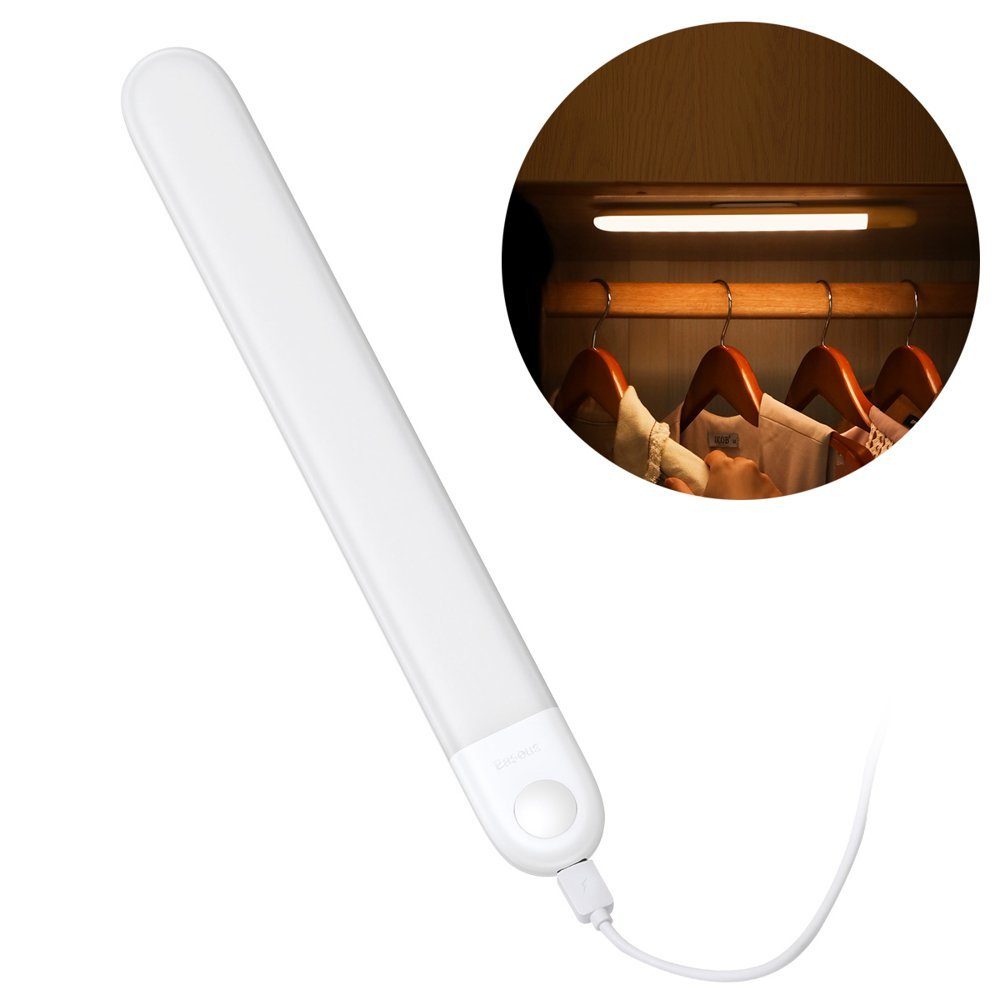 Baseus LED Schrankinnenraumbeleuchtung Sonnenschein Magnetic Flur Treppen Beleuchtung Ladekabel 800mAh weiß. € 22,95