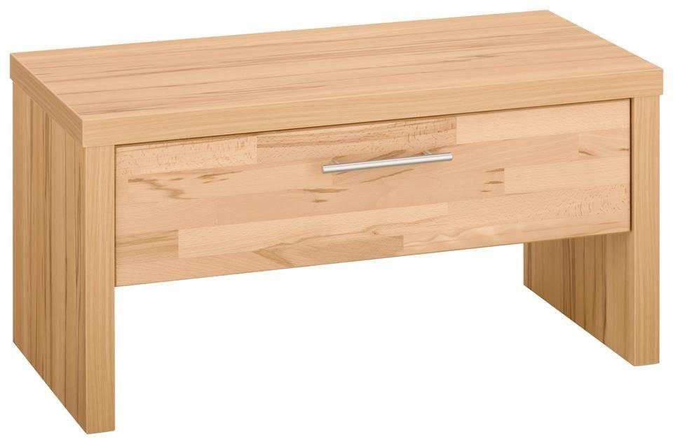 VOGL Möbelfabrik Schuhbank Toronto, Breite 80cm/120cm, Made in Germany, Teilmassiv