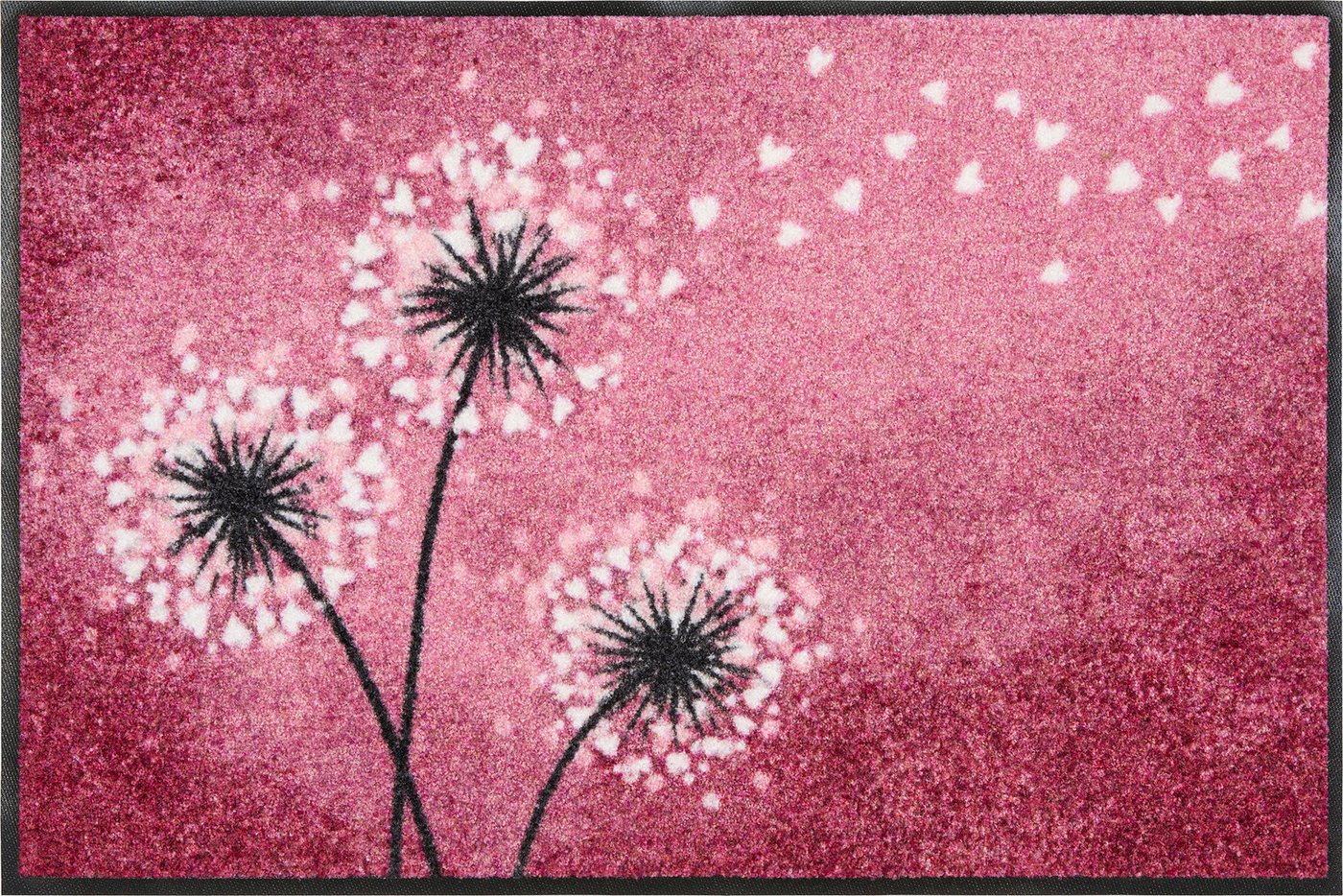 Erwin Müller Fußmatte Fußmatte "Pusteblume", eckig, Höhe: 7 mm, gemustert