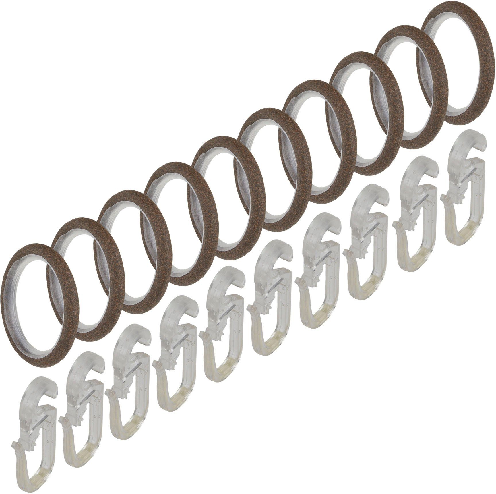 Liedeco Gardinenring Gardinenring, Stilring, Ringe für günstig online kaufen