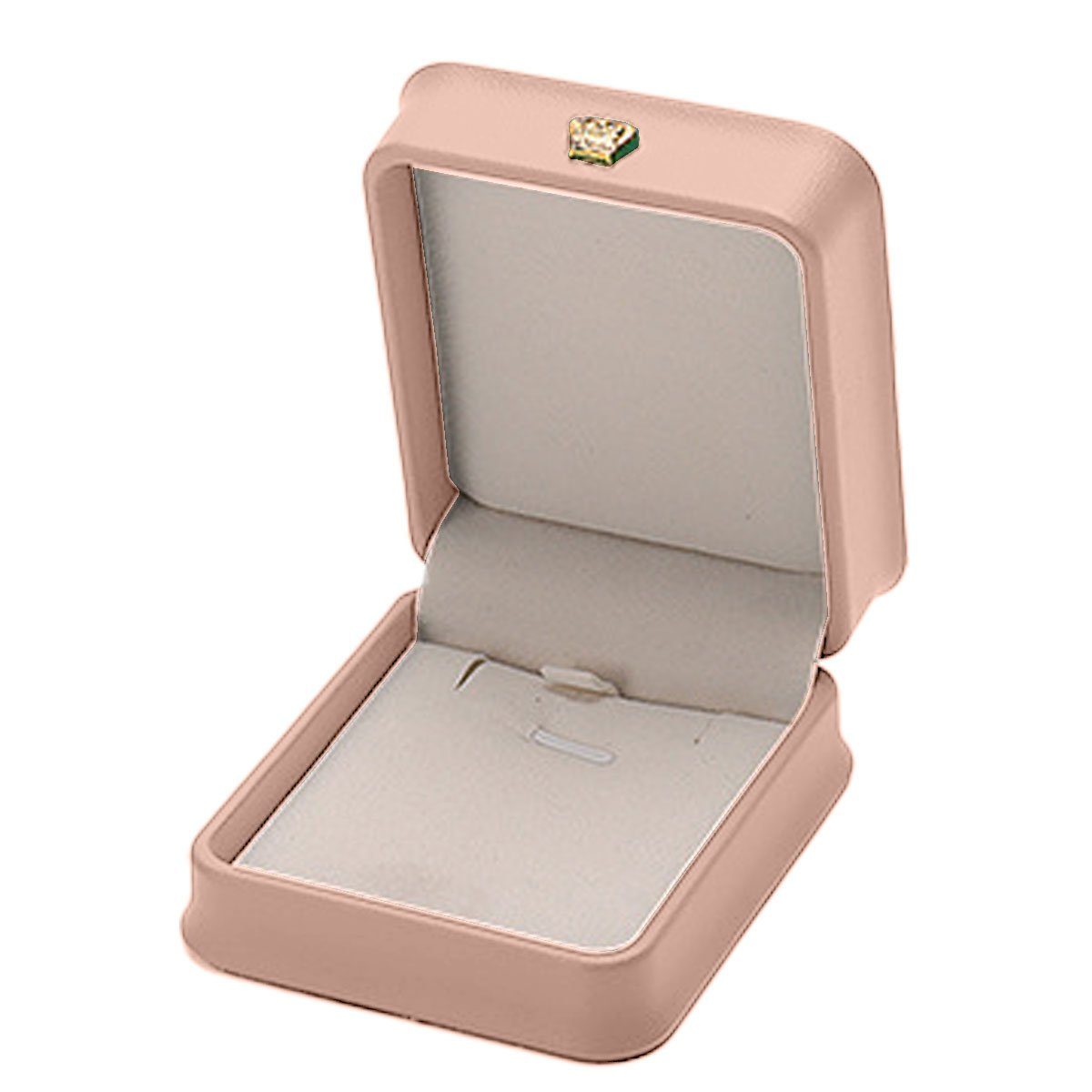 Jormftte Schmuckkasten Schmuck Etui für Ring,Samt Ring-Box,ring Geschenkverpackung Champagner Gold