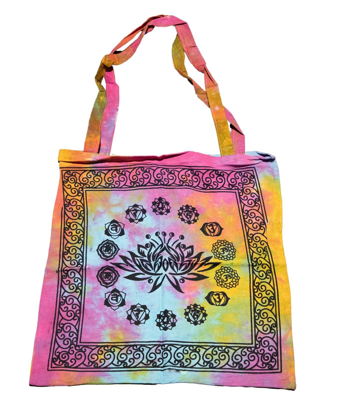 KUNST UND MAGIE Schultertasche Schultertasche Umhängetasche Shopper Goa Handtasche Beutel Tasche Boho