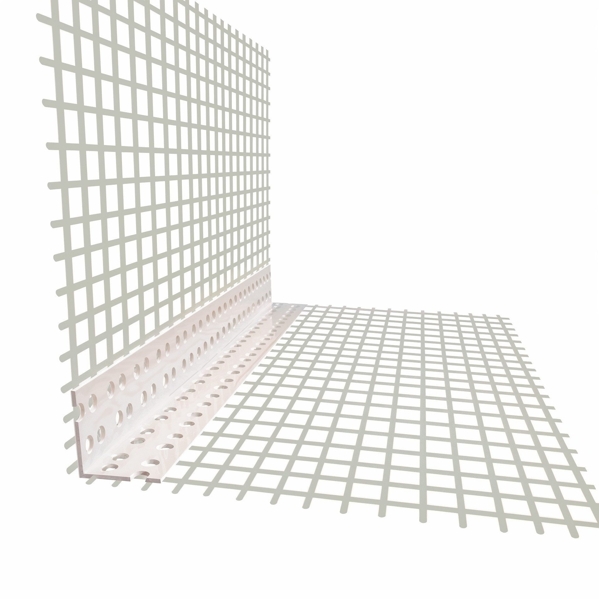 doitBau Profil 50 Stab Gewebeeckwinkel 80mm x 120mm je 2m (50-St)