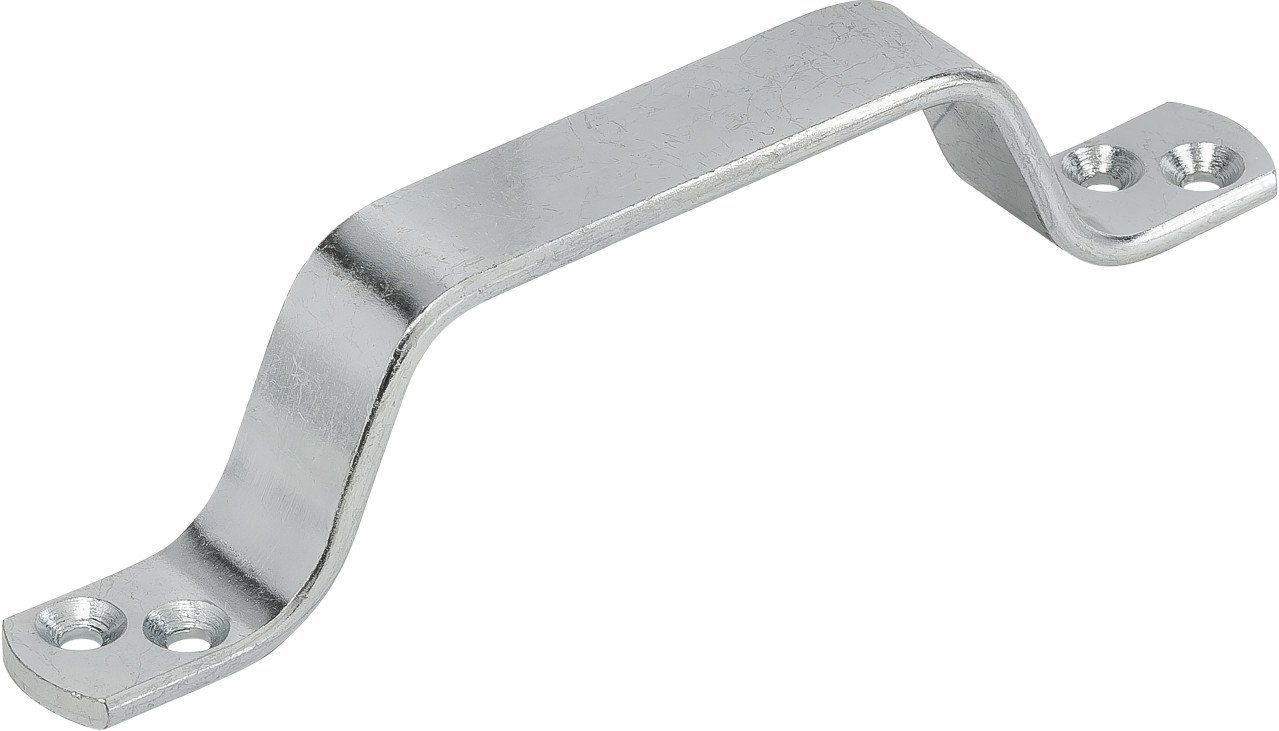Vormann Möbelbeschlag Vormann Handgriffe verzinkt 200 x 20 mm