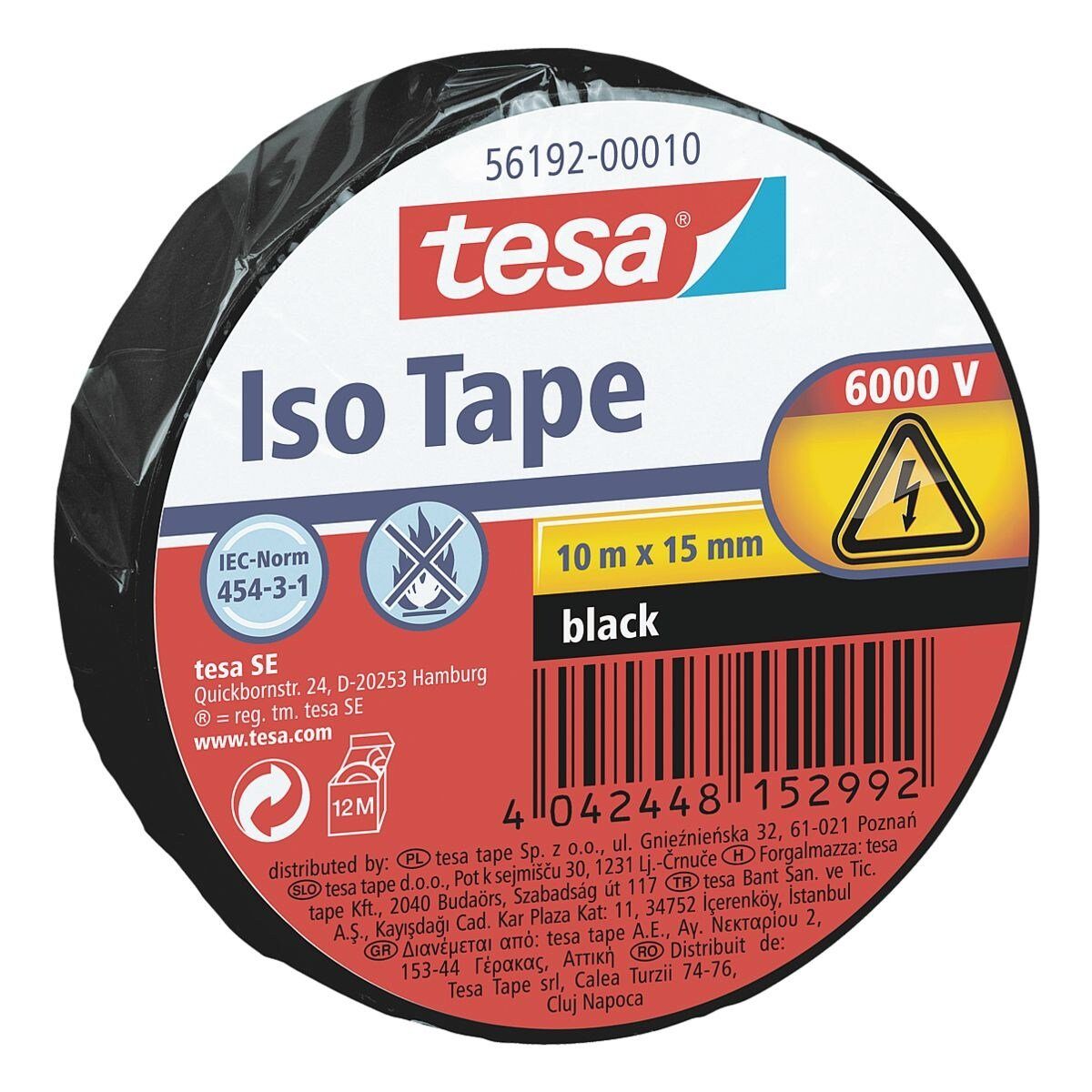 tesa Isolierband Iso Tape 15 mm m 10 