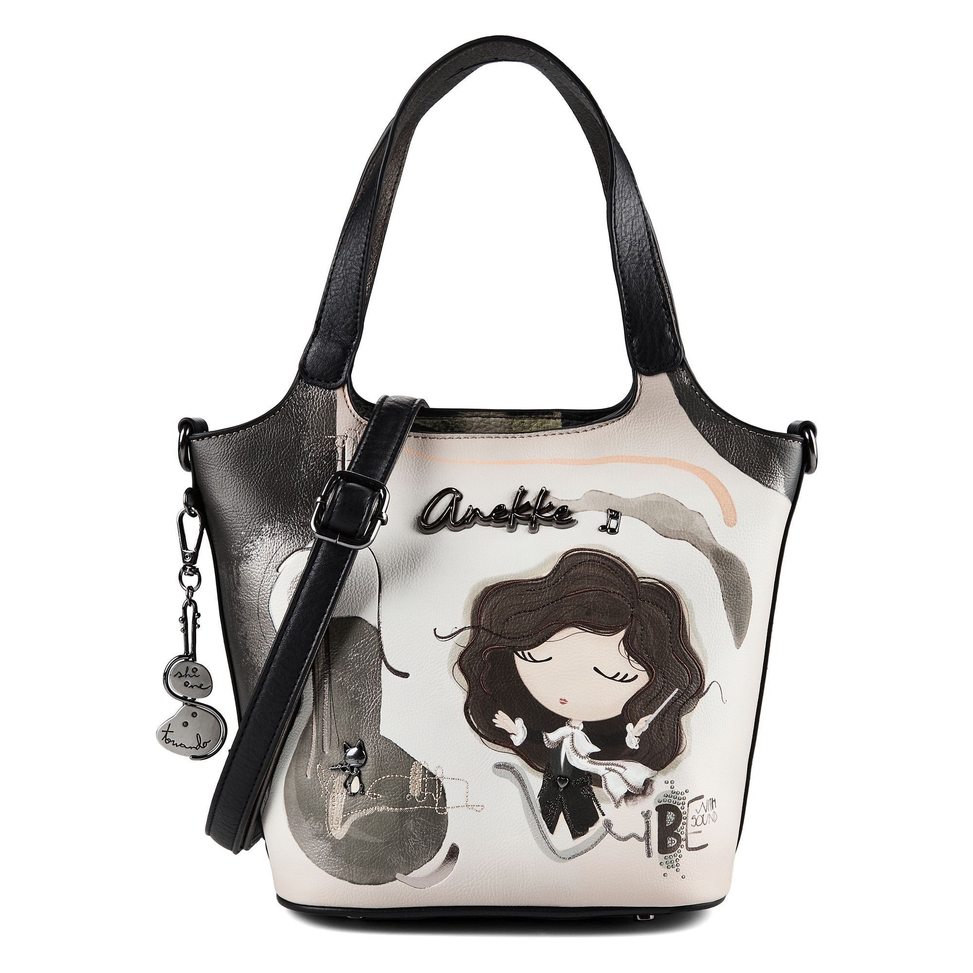 Anekke Schultertasche Orchestra, Polyurethan