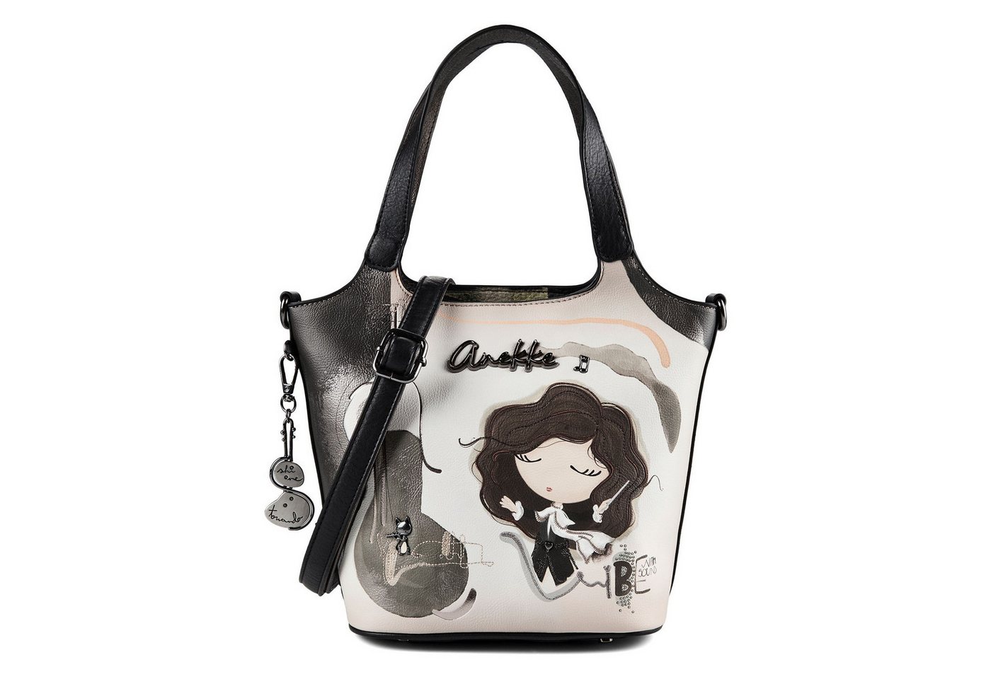 Anekke Schultertasche Orchestra, Polyurethan