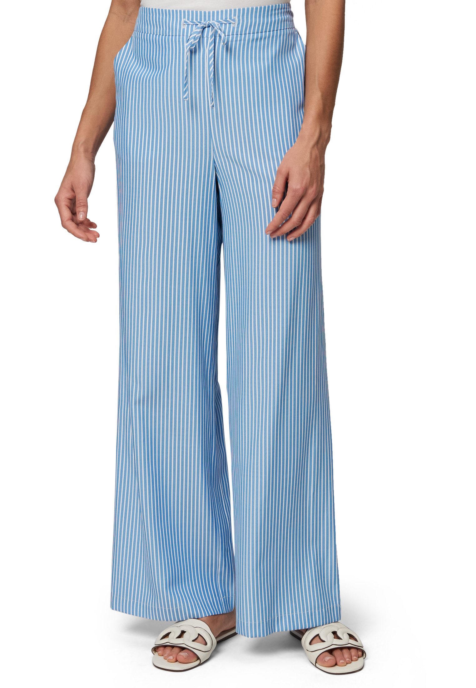 Zero Stoffhose zero Hose gestreift weites günstig online kaufen