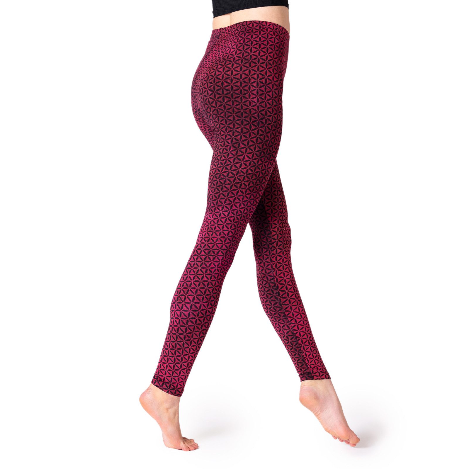 PANASIAM Leggings Unikat Batik Leggings Blume günstig online kaufen