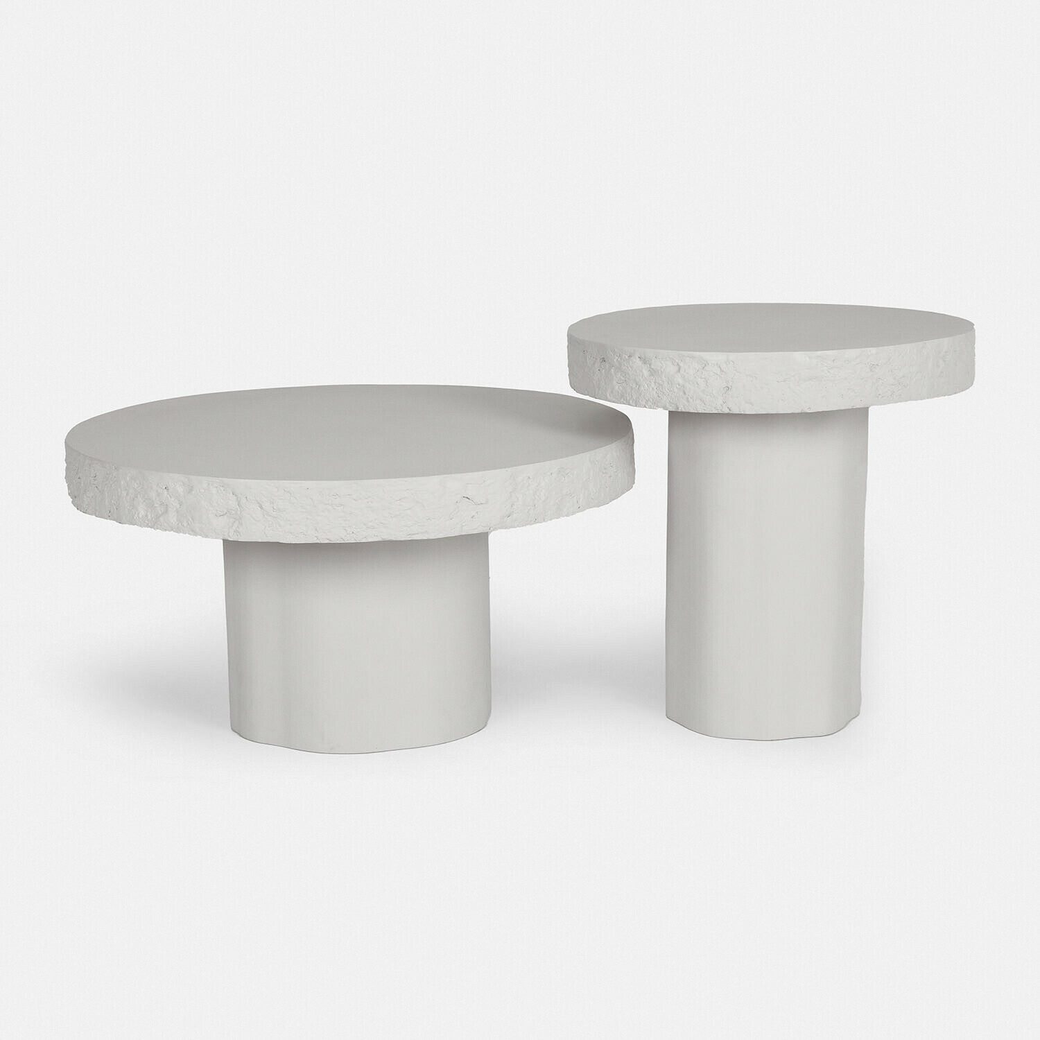 Mirabeau Gartentisch Couchtisch 2er Set Tivoliq antikcreme