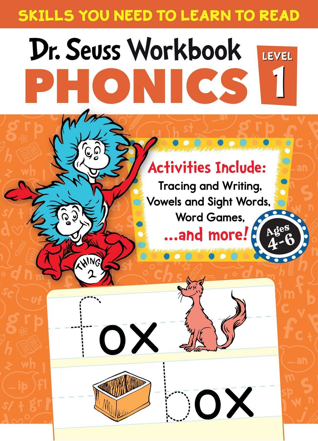 Dr. Seuss Phonics Level 1 Workbook / Seuss