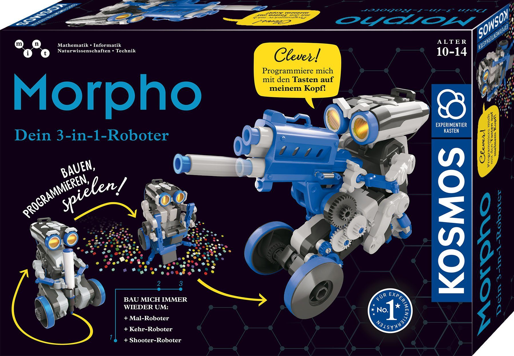 Morpho 3-in-1 - Kosmos Experimentierkasten Dein Roboter