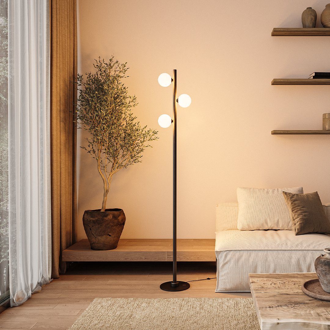 Neona LED Stehlampe ARCA Globe 3, LED, Warmweiß